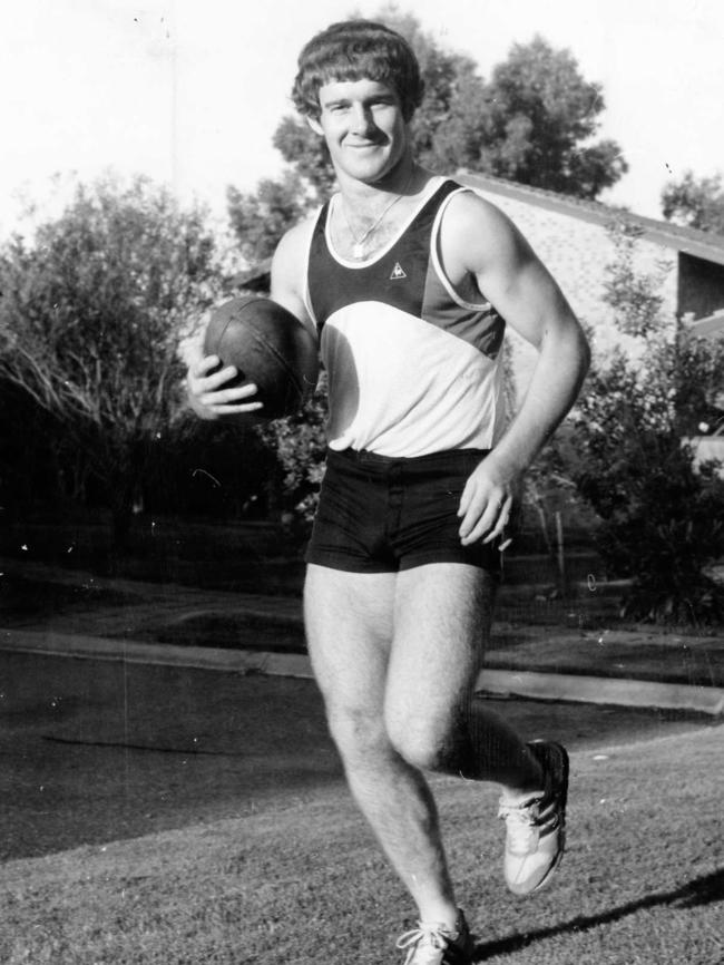 Millicent 1984 premiership coach Richard Hill.