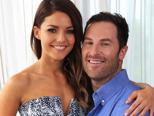 ****EMBARGOED AND NOT FOR PUBLICATION UNTIL 9.25PM THURSDAY OCTOBER 22ND AEDST****Bachelorette Sam Frost pictured with winner Sasha who will be announced in the season finale tonight. Picture: Toby Zerna