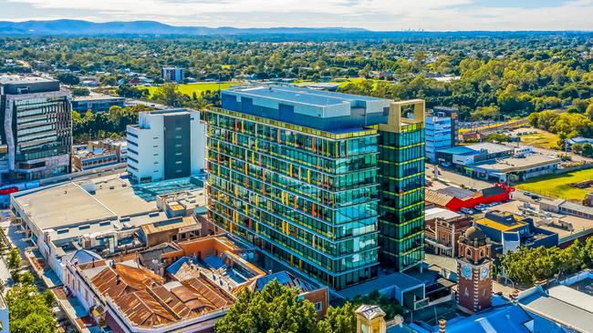 The state government fills about 91 per cent of office space in the tower.