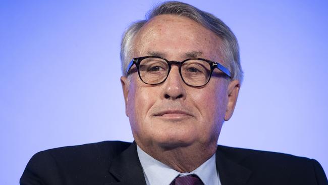 Former Australian treasurer Wayne Swan is now chairman of industry superannuation fund Cbus. Picture: Glenn Hunt/The Australian