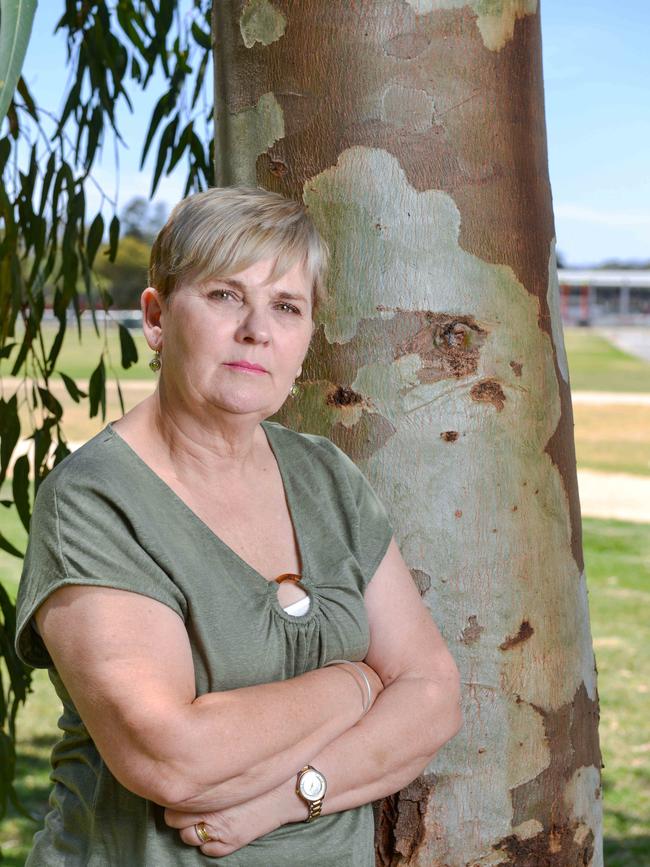 Widow Carol Burford. Picture: Brenton Edwards/AAP