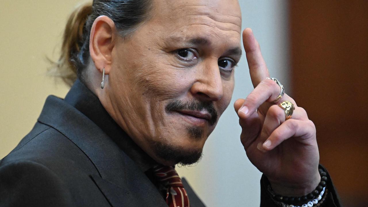 It was a huge win for Depp. Picture: JIM WATSON / POOL / AFP