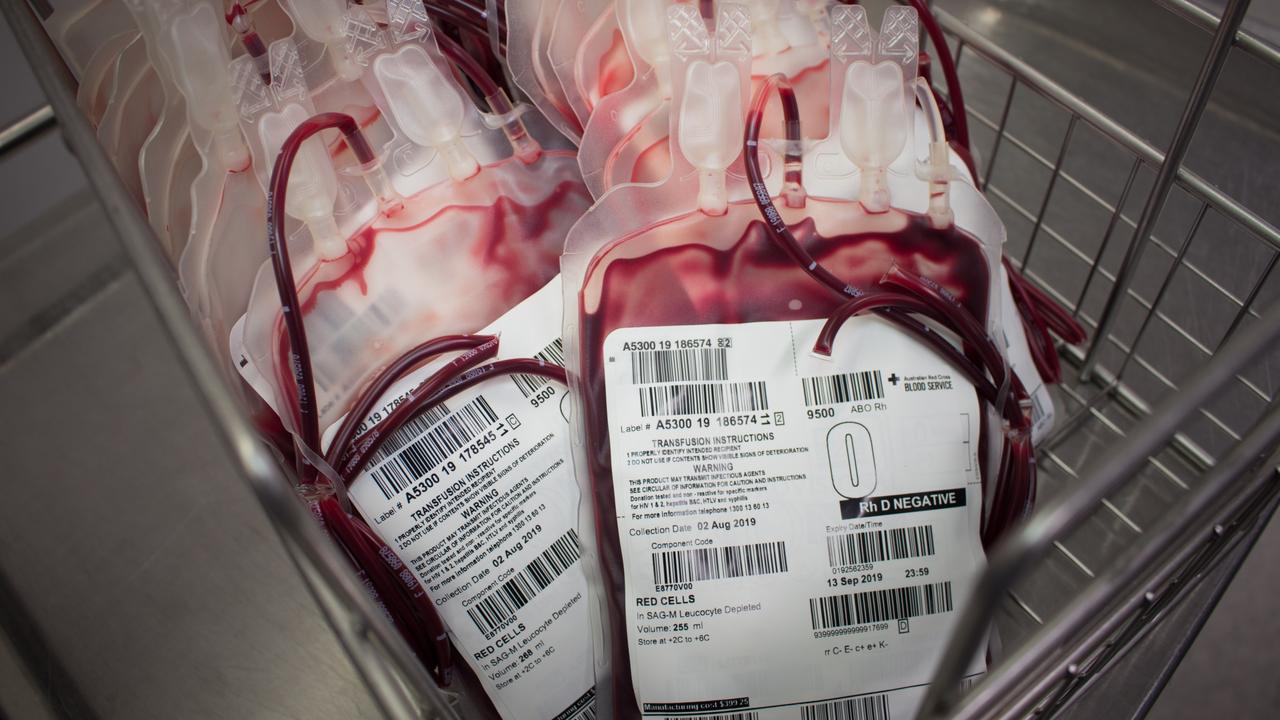 Australia’s largest blood collection centre, Lifeblood, is urgently seeking Queenslanders to donate. Picture: Lifeblood