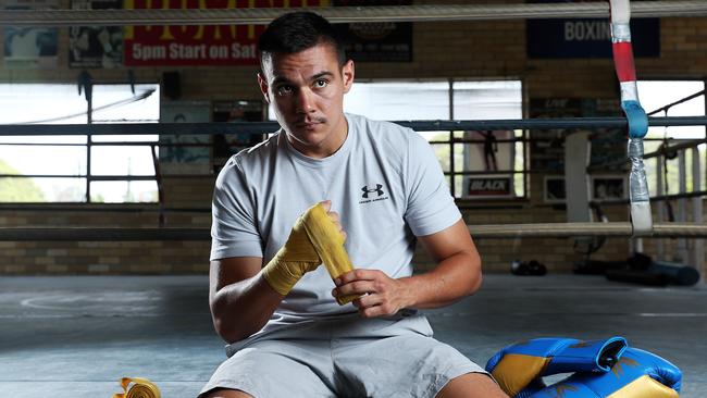 Tim Tszyu is ready and waiting for Jeff Horn. Photo: Tim Hunter.