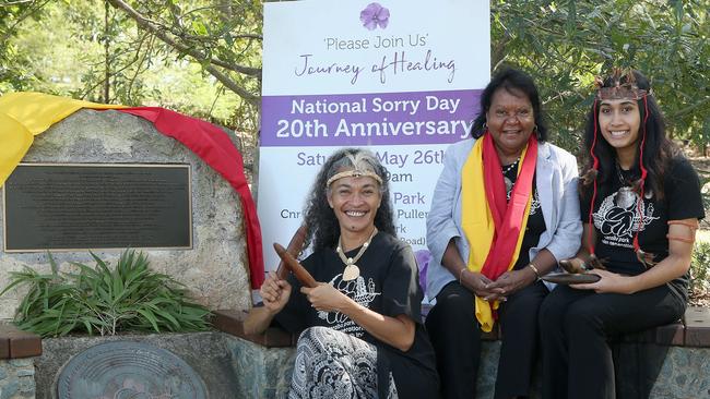 The ceremony for the 20th anniversary of Sorry Day at Teralba Park will start at 7am on Saturday, May 26. Picture: AAP/Jono Searle