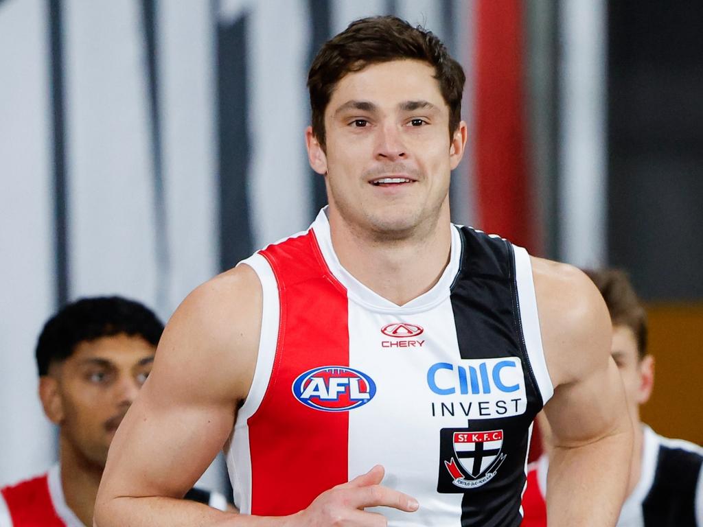 Jack Steele was mentioned as a possible trade candidate. (Photo by Dylan Burns/AFL Photos via Getty Images)