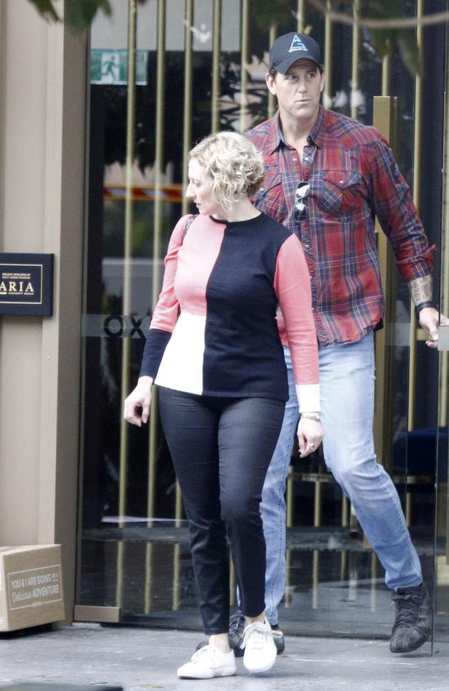 A judge has been told there is no relationship between Ben Roberts-Smith and Monica Allen, a solicitor on his legal team (pictured above in Brisbane last August). Picture: WP Media
