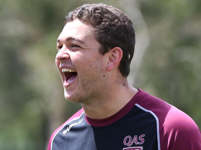 The QLD Emerging Origin squad training.Ash Taylor (Titans) at training on the Gold Coast.Picture: NIGEL HALLETT