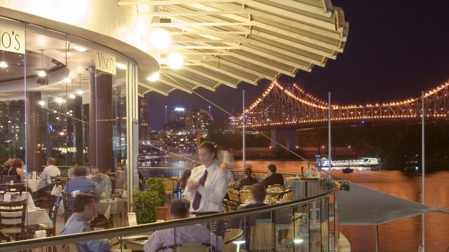 June 2007: Eagle Street Pier dining precinct. Picture: Supplied
