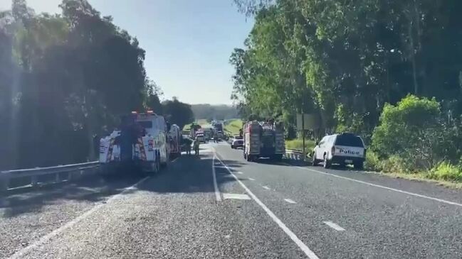 car accident bruce highway sunshine coast today