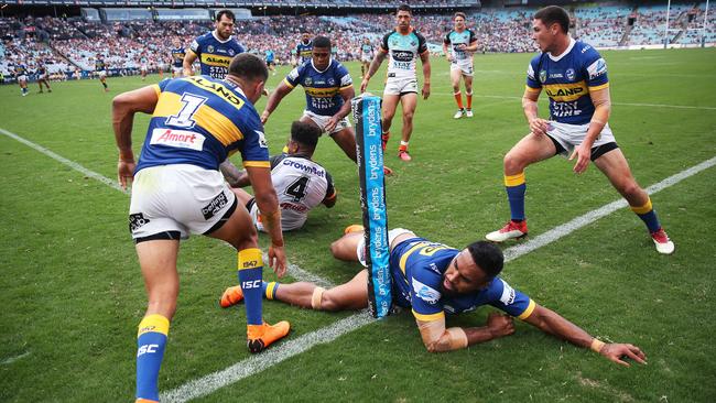 The Eels’ lack of cohesion has been exposed. (Phil Hillyard)