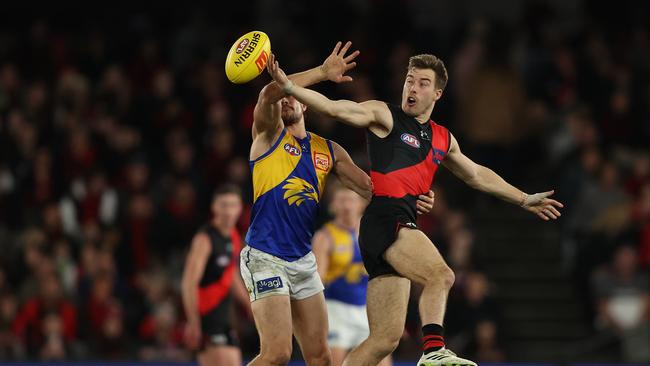 Zach Merrett may have to compete to keep the same amount of midfield minutes in 2024. Picture: Robert Cianflone/Getty Images.