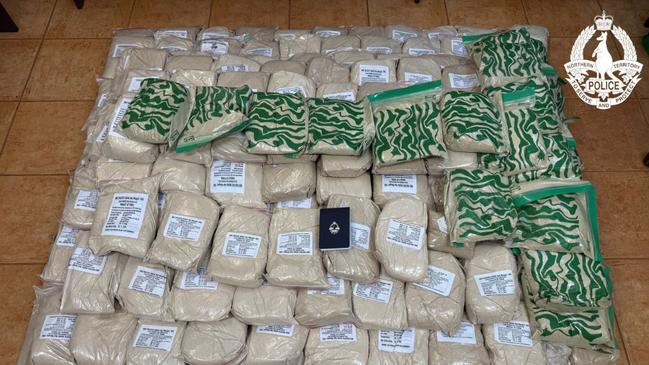 NT Police have seized 255 kilograms of kava in Maningrida. Picture: Supplied.