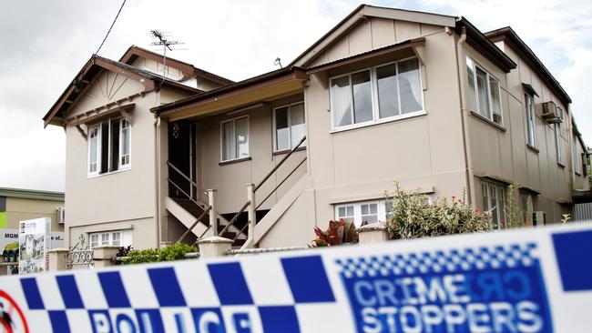 The Edith St flats where Raymond Smerdelj was killed on October 3, 2019. Picture: Peter Carruthers