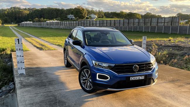 All Volkswagen T-Rocs have a two-tone colour scheme. All options come with a black roof and can be combined with white or red, but for an extra $600 you can have the metallic options of blue, grey, yellow or silver.