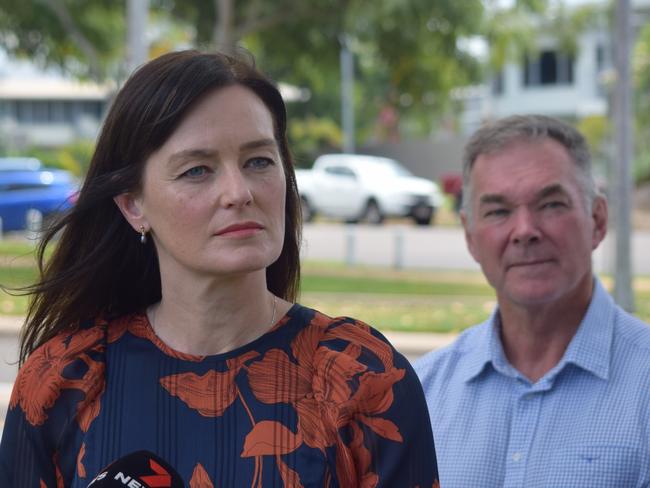 Environment Minister Leanne Linard and Townsville MP Scott Stewart said they were working to address the illegal dumping problem.