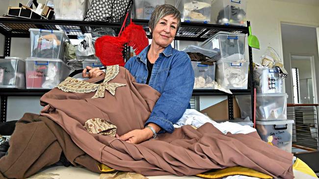SEWING STAR: Anne Grant has been busy making costumes for the theatre world. Picture: Warren Lynam
