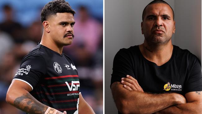 Latrell Mitchell and Anthony Mundine.