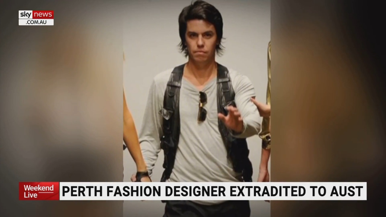 Former Perth fashion designer extradited from Croatia on drug charge