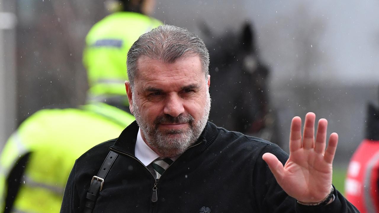 Celtic manager Ange Postecoglou isn’t interested in Rangers’ progress. Picture: Mark Runnacles/Getty Images