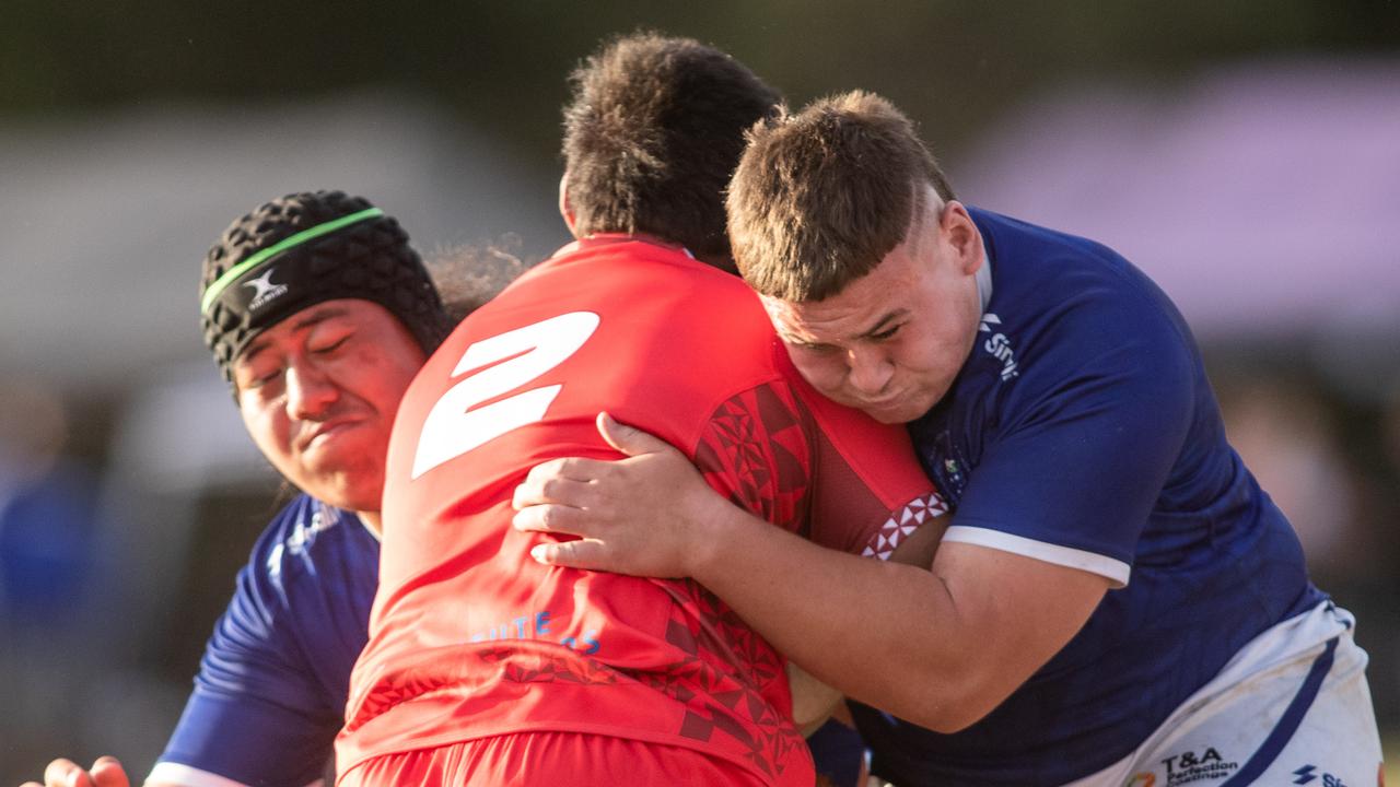 The 17s tournament between Tonga and Samoa.