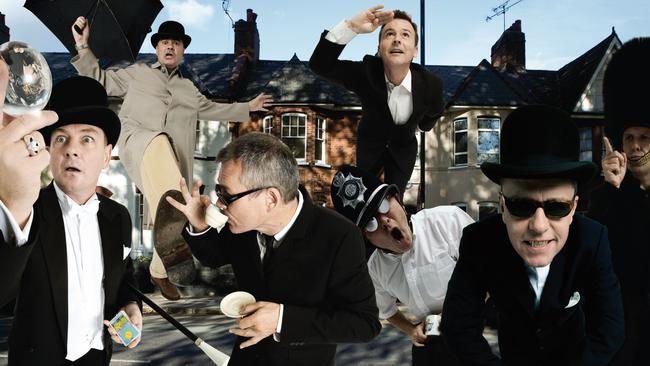Madness being mad outside the house in the middle of the street. Picture: Supplied.
