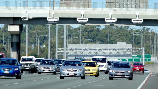 The M1 at Logan. Pic:Mark Cranitch.