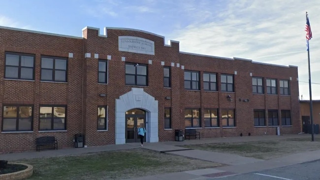 Hancock and the teen met up inside a classroom the teacher was working in during the student’s lunch. Picture: Google St View