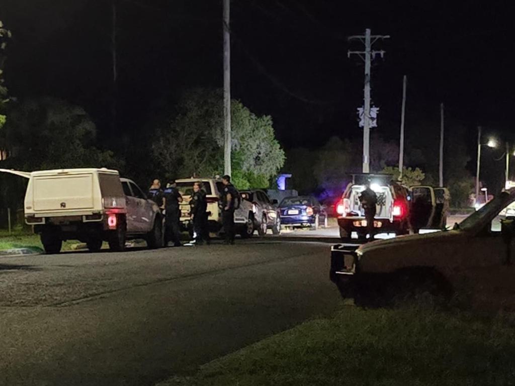 Police have declared a crime scene at Peter St, Koongal on February 21 after reports of a shooting.