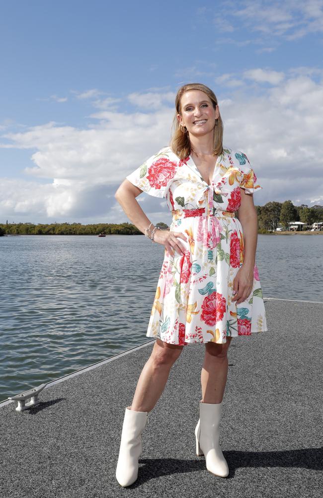 Reggie Bird poses for portrait near their home on the Gold Coast. Photo: Regi Varghese