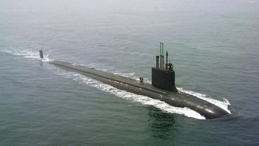 A Virginia-class attack submarine.