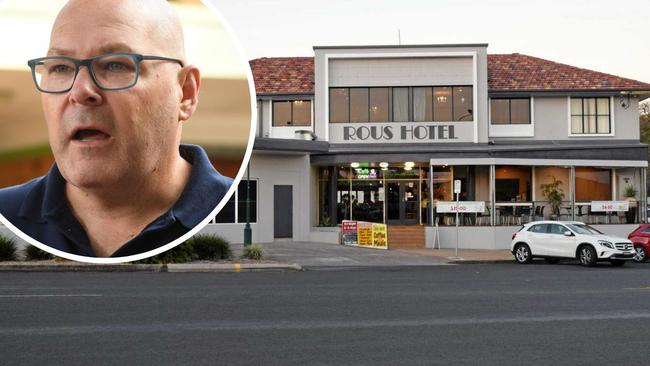 Lismore Mayor Steve Krieg has bought the Rous Hotel.