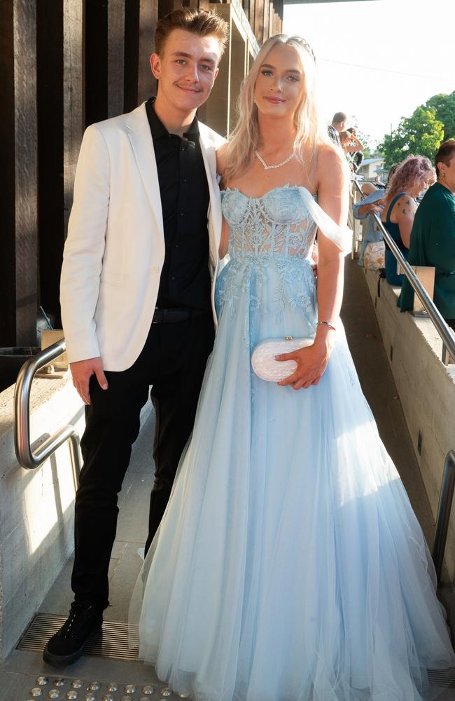 Egor Larionov and Brianna Hehir at Mackay Christian College Formal Thursday 14 November 2024 Picture: Michaela Harlow