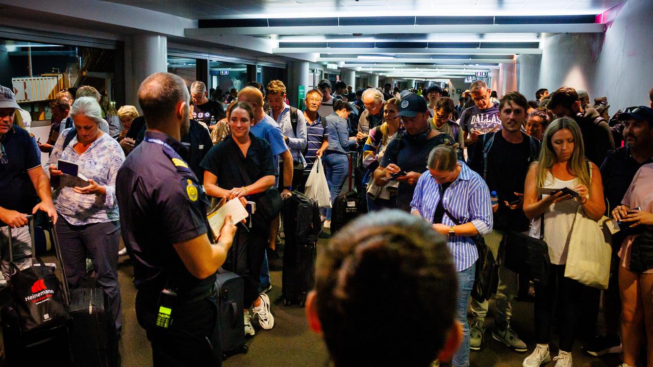 More Aussies were able to return home safely on Wednesday. Picture: AFP via NewsWire