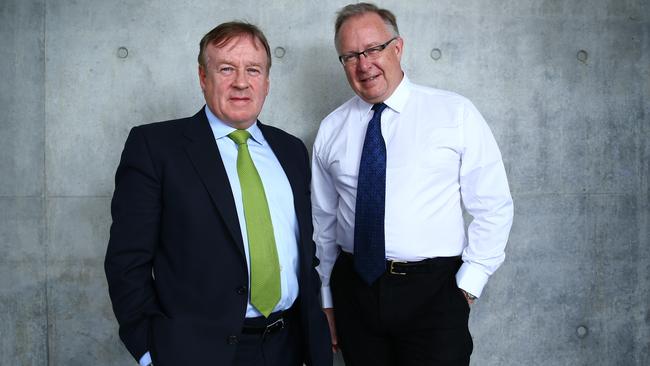 Judo Bank co-founders Joseph Healy and David Hornery have switched their thinking to the longer term. Picture: Britta Campion