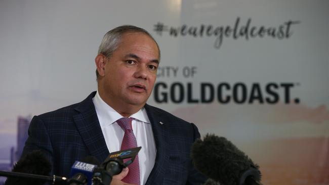 Gold Coast Mayor Tom Tate. Picture: Glenn Hampson