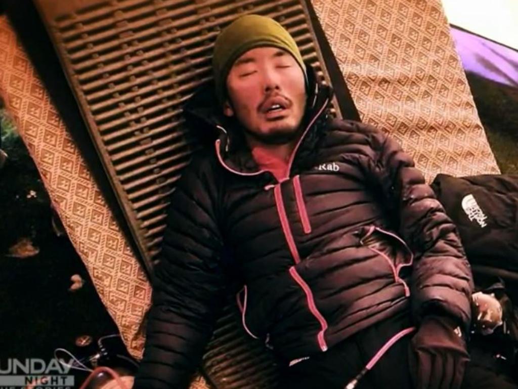 Canberra climber Gil Lee after his near-death experience on Mount Everest.