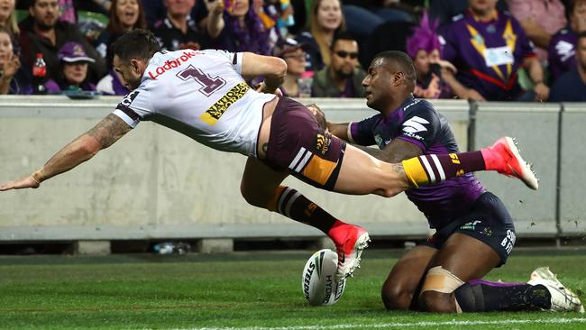 Darius Boyd was forced to leave the field in the second half.