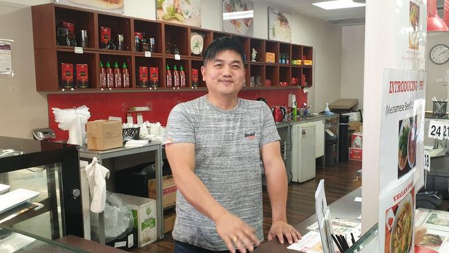 Banh Mi Cafe owner Hung Nguyen. Picture: Colin James