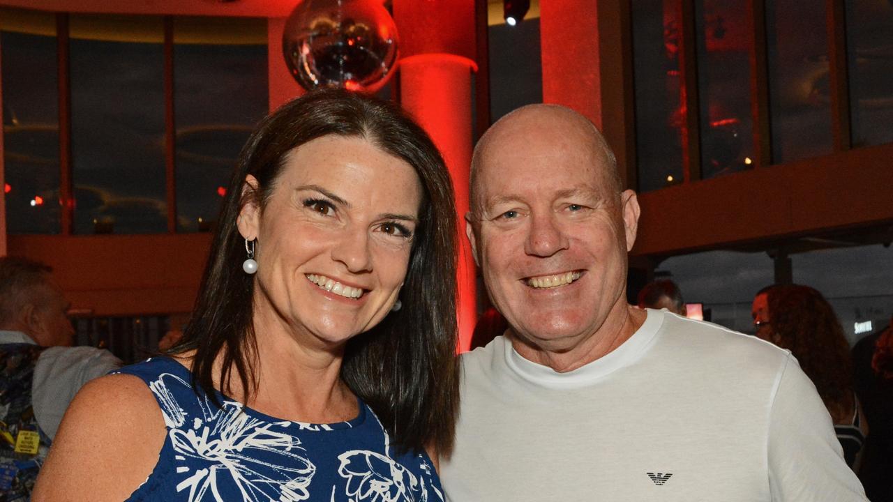 Elke and Haydn Chambers at GC Suns 2022 season launch at Nineteen at The Star Gold Coast. Pic: (c) Regina King