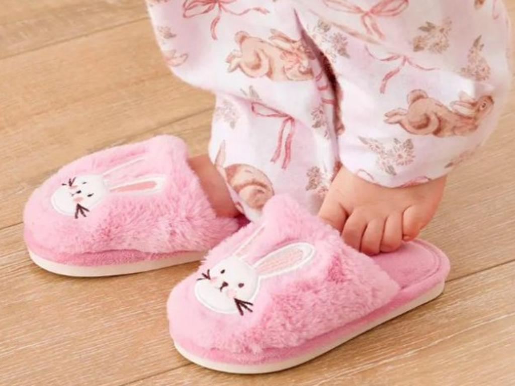 Bed Bath n Table is the place to go for bunny slippers at Bed Bath n’ Table. Picture: Bed Bath 'n Table