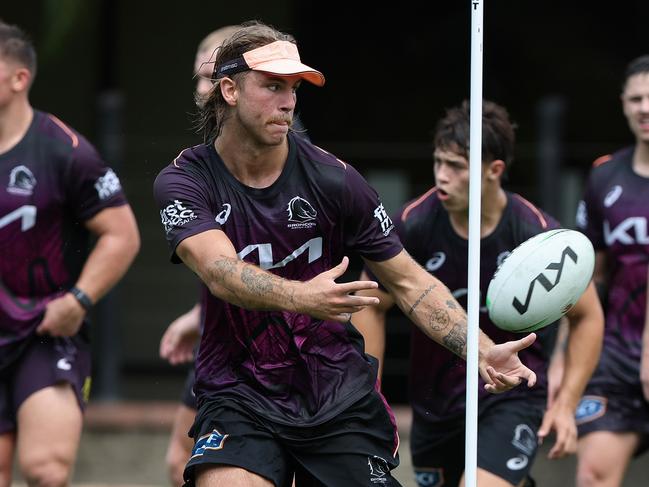 Will Blake Mozer tire of waiting for his chance to play regular first grade at the Broncos. Picture: Adam Head