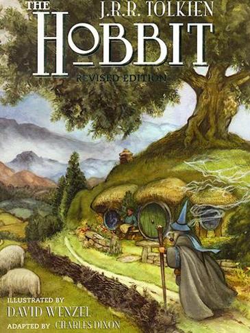 The cover of the revised edition of The Hobbit in 2006.