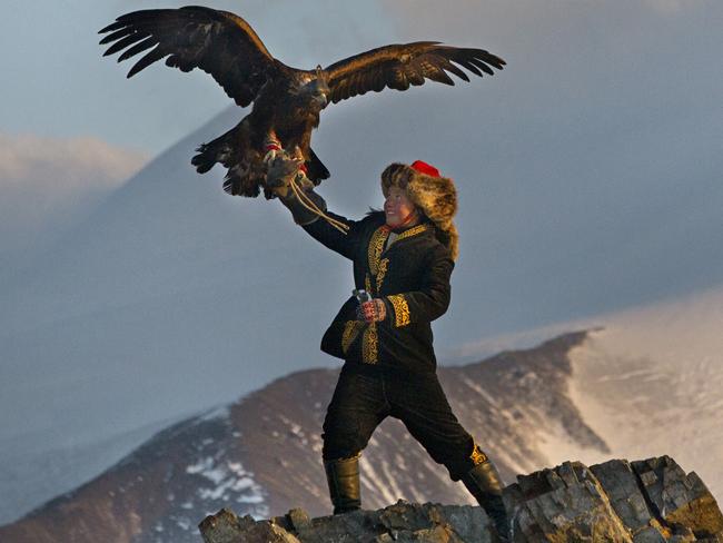 Aisholpan Nurgaiv stars in The Eagle Huntress.