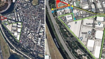 The proposed waste management site. Picture: NSW Government