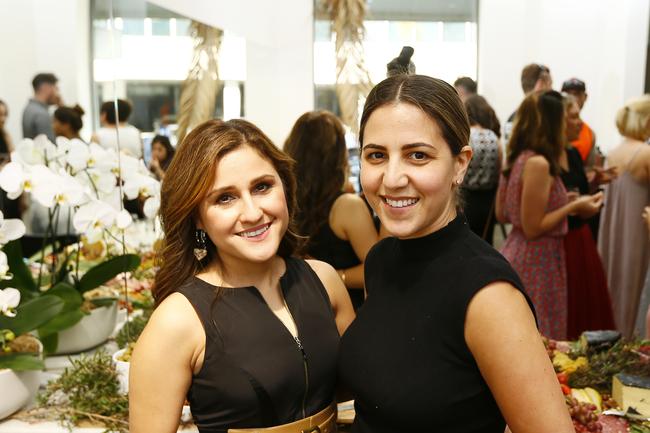 Opening of Mazi Hair. Hoda Taheri of Lenah Valley and Marika Castrisios of New Town. PICTURE: MATT THOMPSON