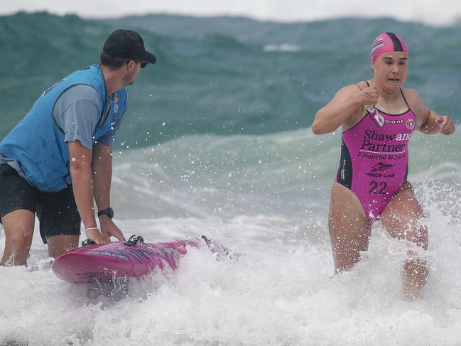 Jemma Smith on Day 1 of the Shaw and Partners Iron Man /Woman Series at North Burliegh. Picture: Glenn Campbell