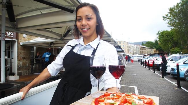 Salamanca’s Cargo Bar can now open all day after the Hobart City Council approved its application for extended trading hours. Picture: MATT THOMPSON