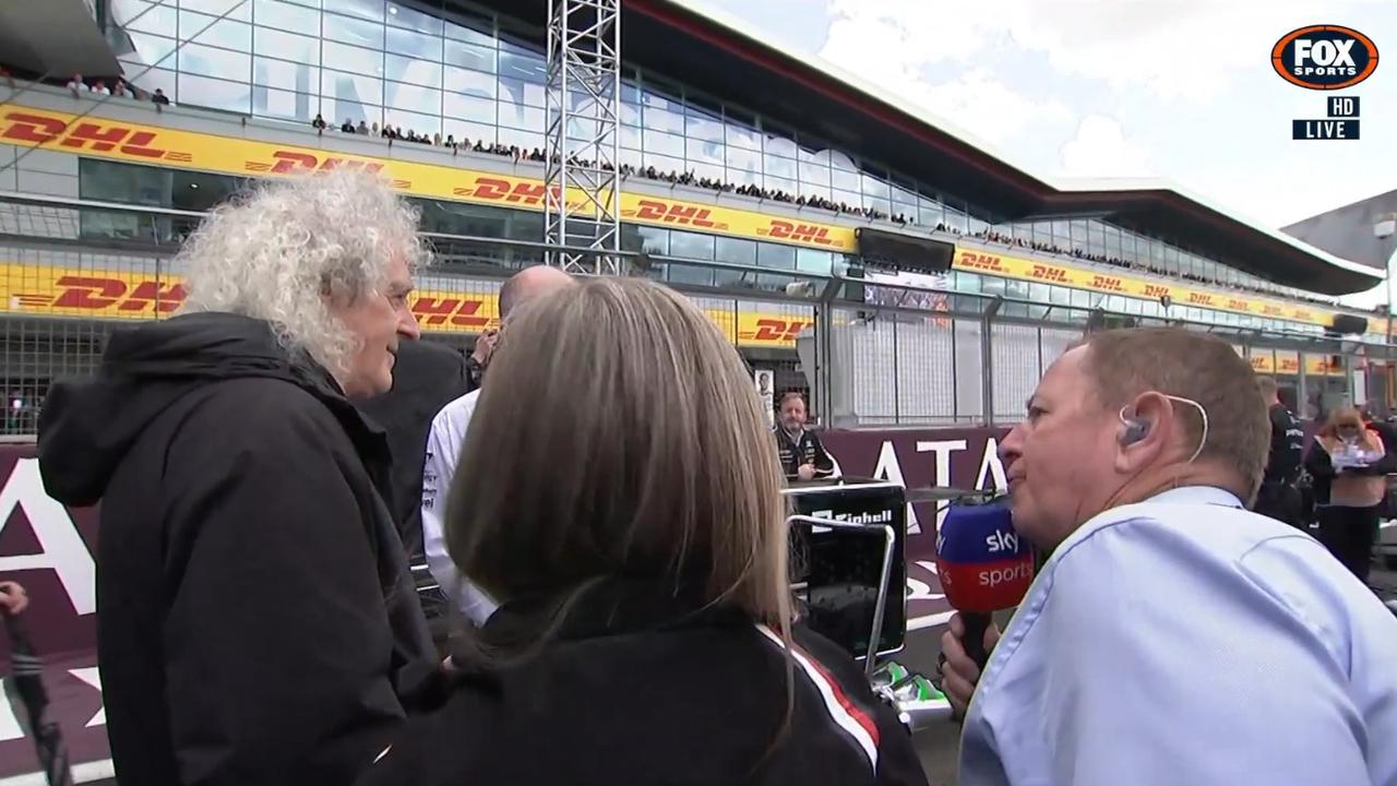 May said he "doesn't know enough" about F1. Photo: Fox Sports