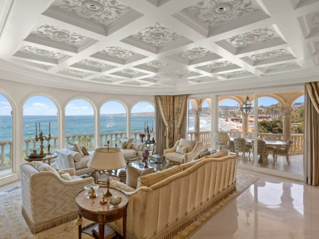 The property, partly based on its irreplaceable beach access and sea wall, wouldn’t be allowed under current coastal regulations. Picture: Realtor via Austin Ashline/Future Home Photos